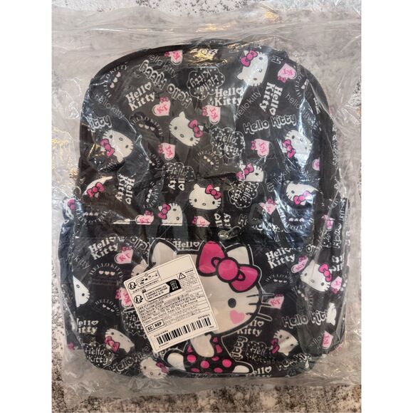 Three piece Hello Kitty backpack,pencil case and lunch bag